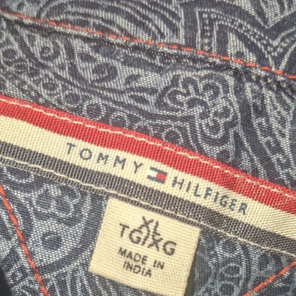 TOMMY HILFIGER Sleeveless Shirt Dress Size XL - Picture 4 of 4